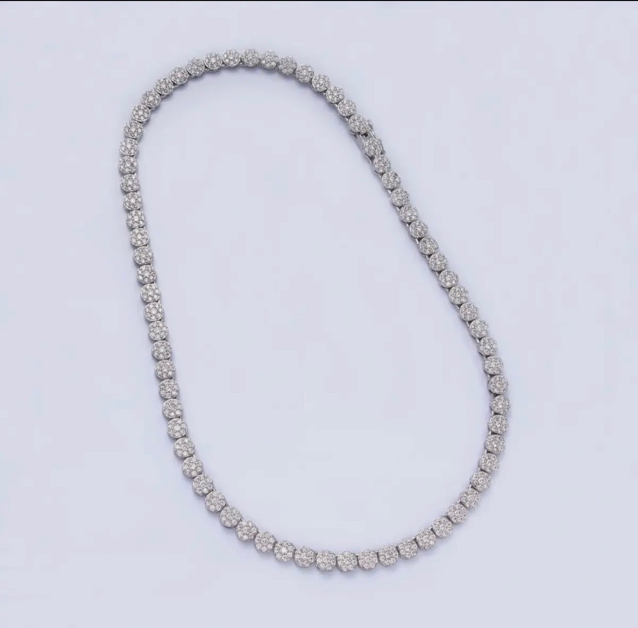 Tennis silver Chain