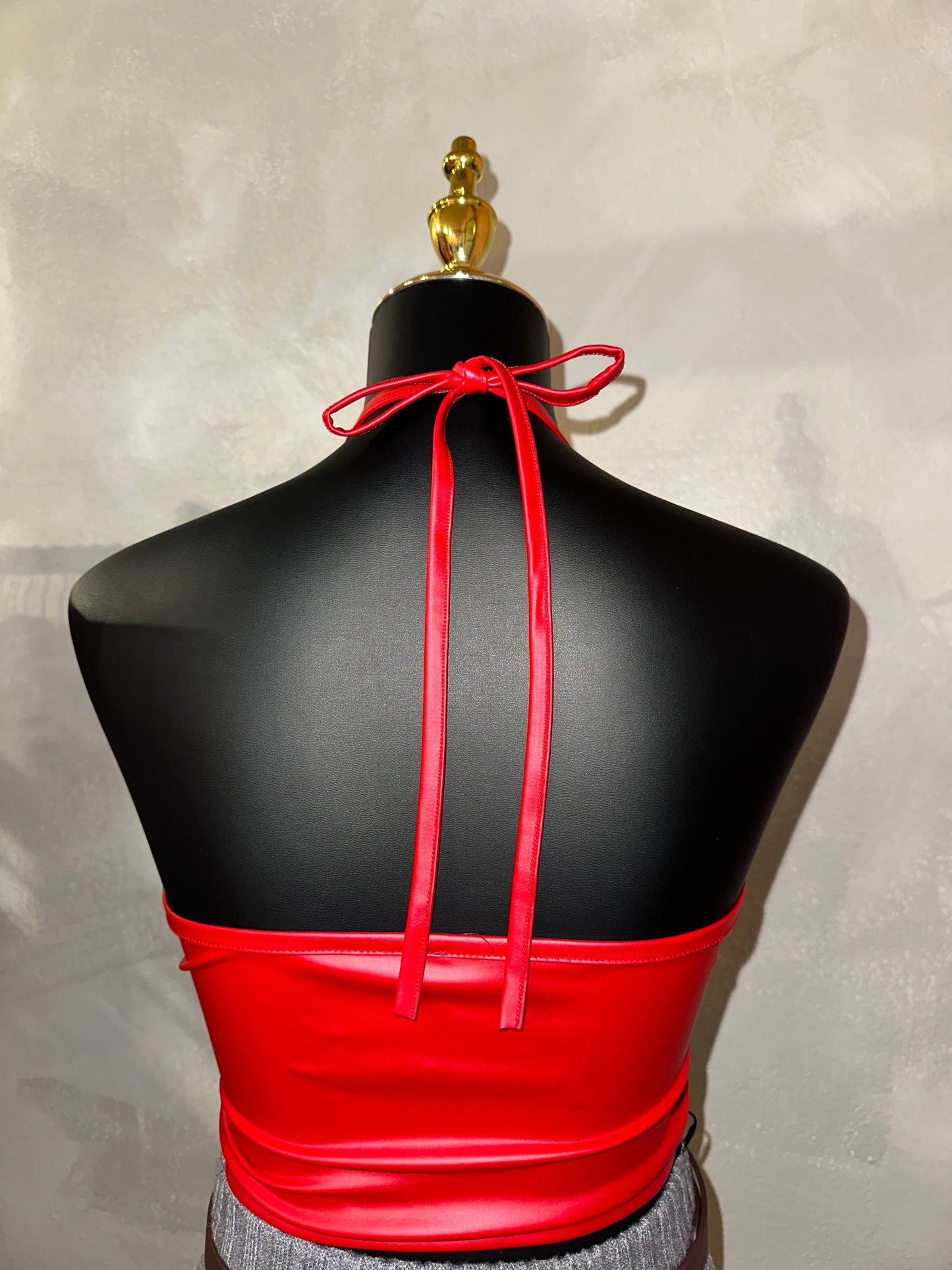 Flare red top only