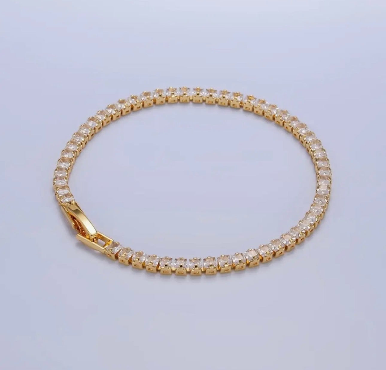 7inch Rhinestone Bracelet unisex