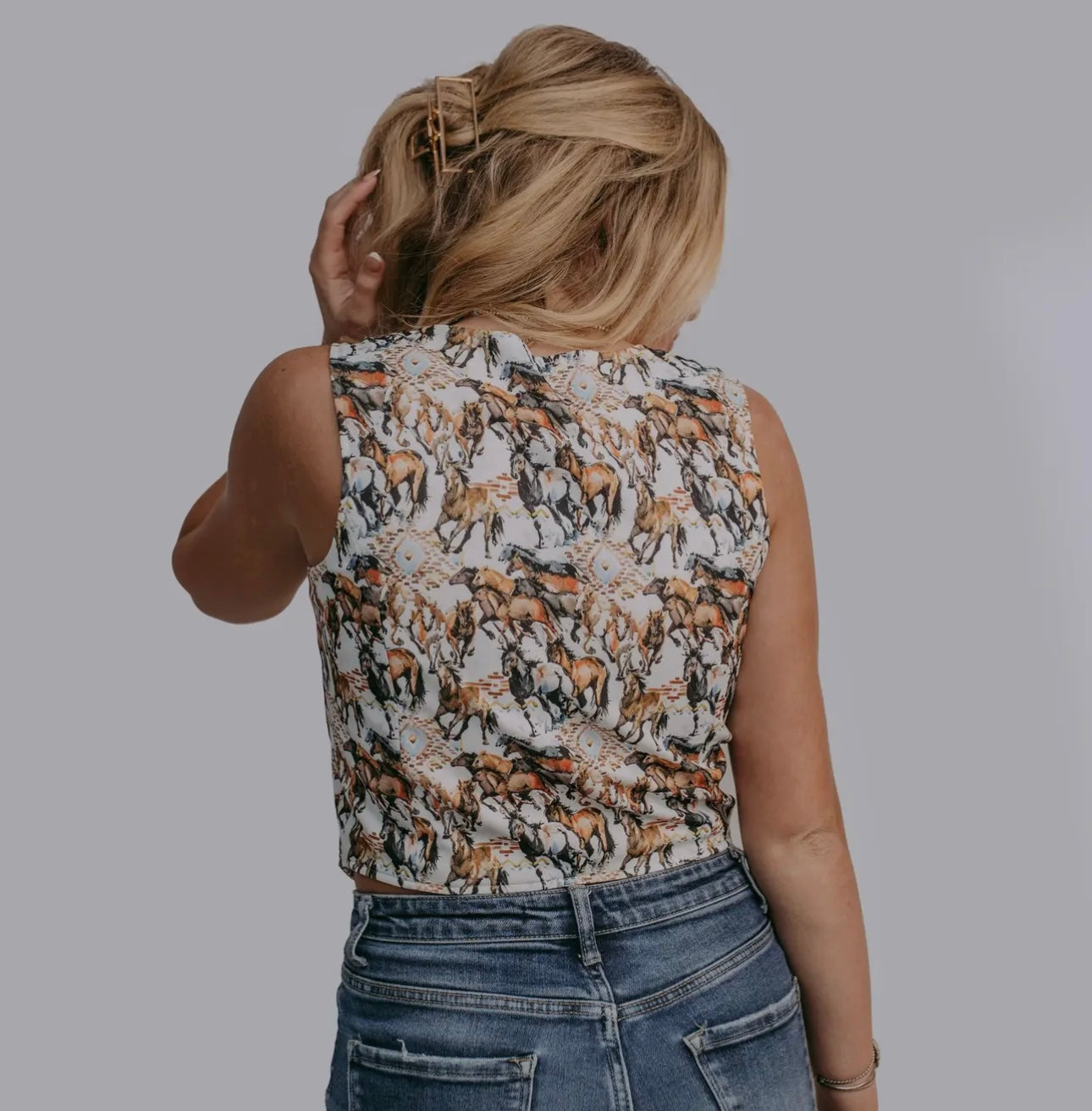 Western buckaro Vest