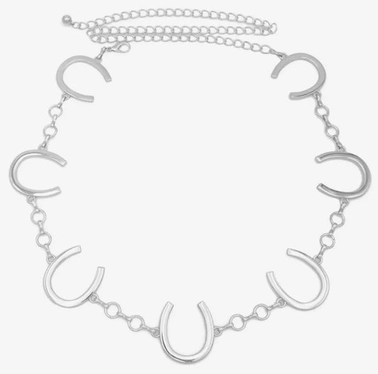Horseshoe charm Belt