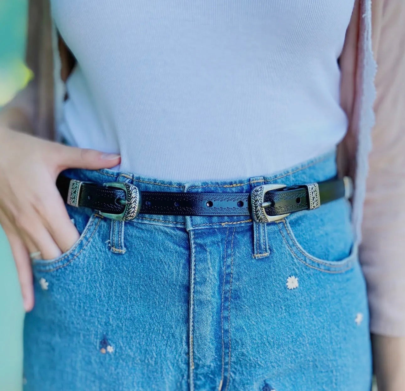 Double Buckle Belt