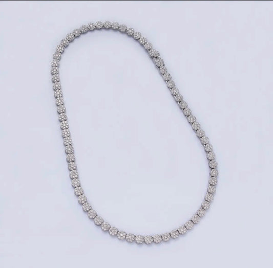 Tennis silver Chain