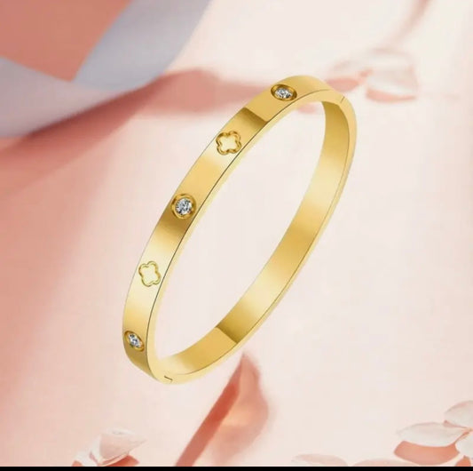 Gold Bangle Bracelet
