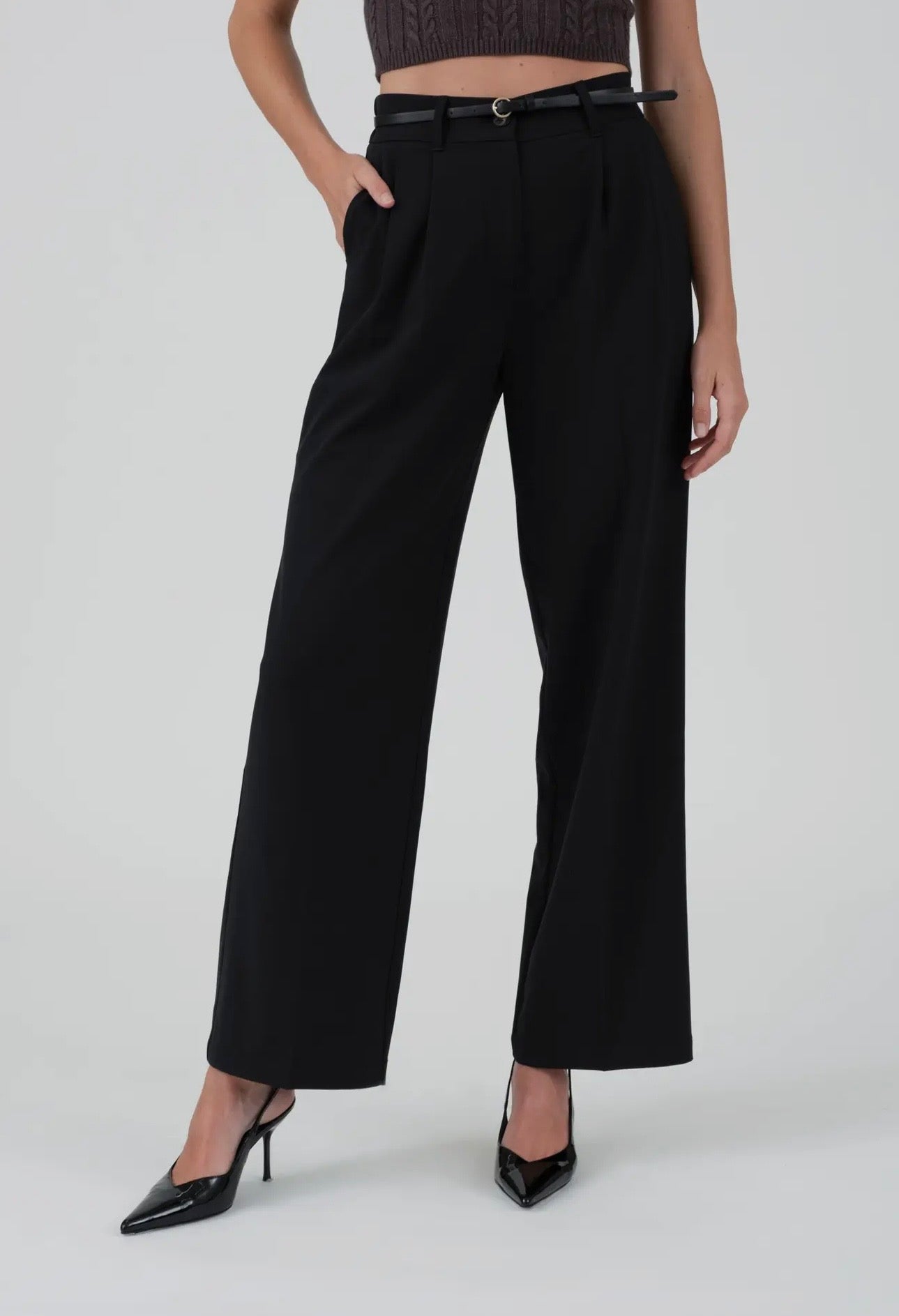 Black Luxe Pants