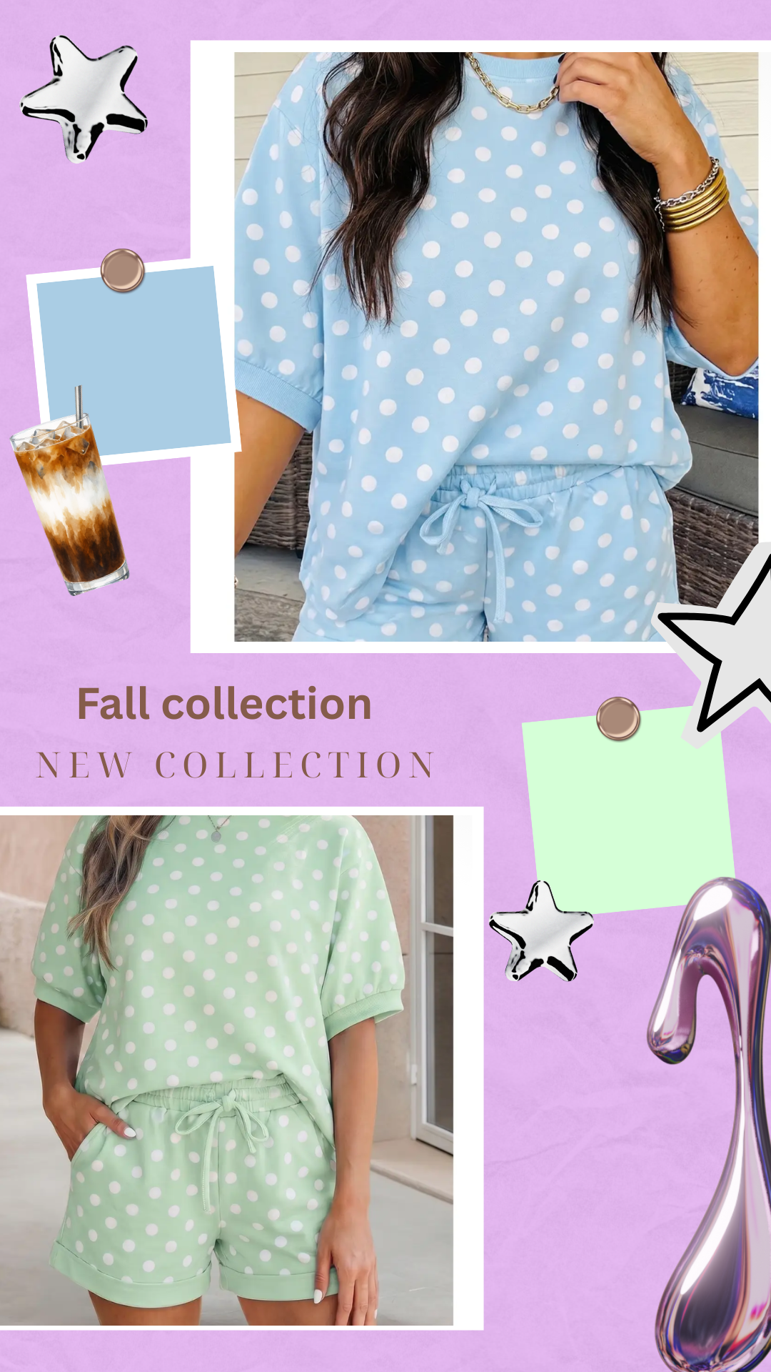 D Polka Dot set