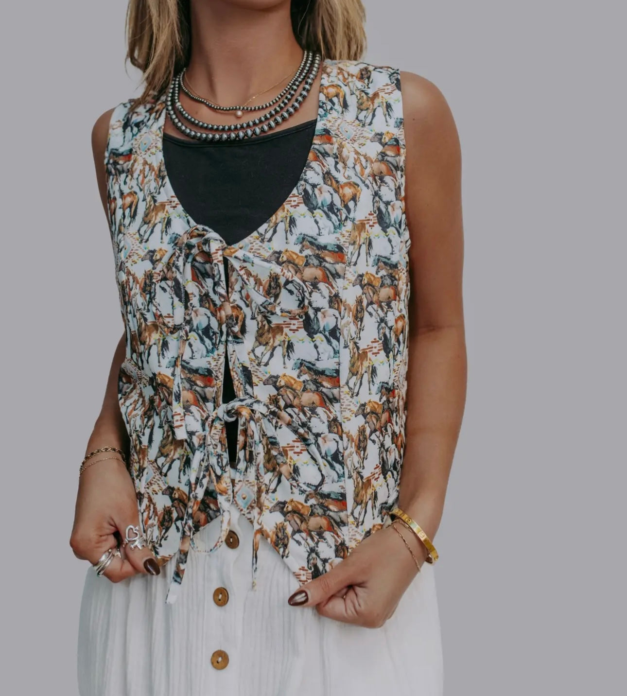 Western buckaro Vest